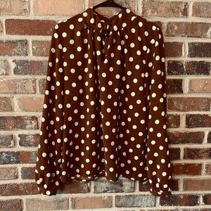 Lorem Ipsum Polka Dot Top